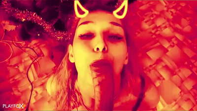 Iblis hottie, albatta, yaxshi becerdin oladi va uning eshagiga cum oladi